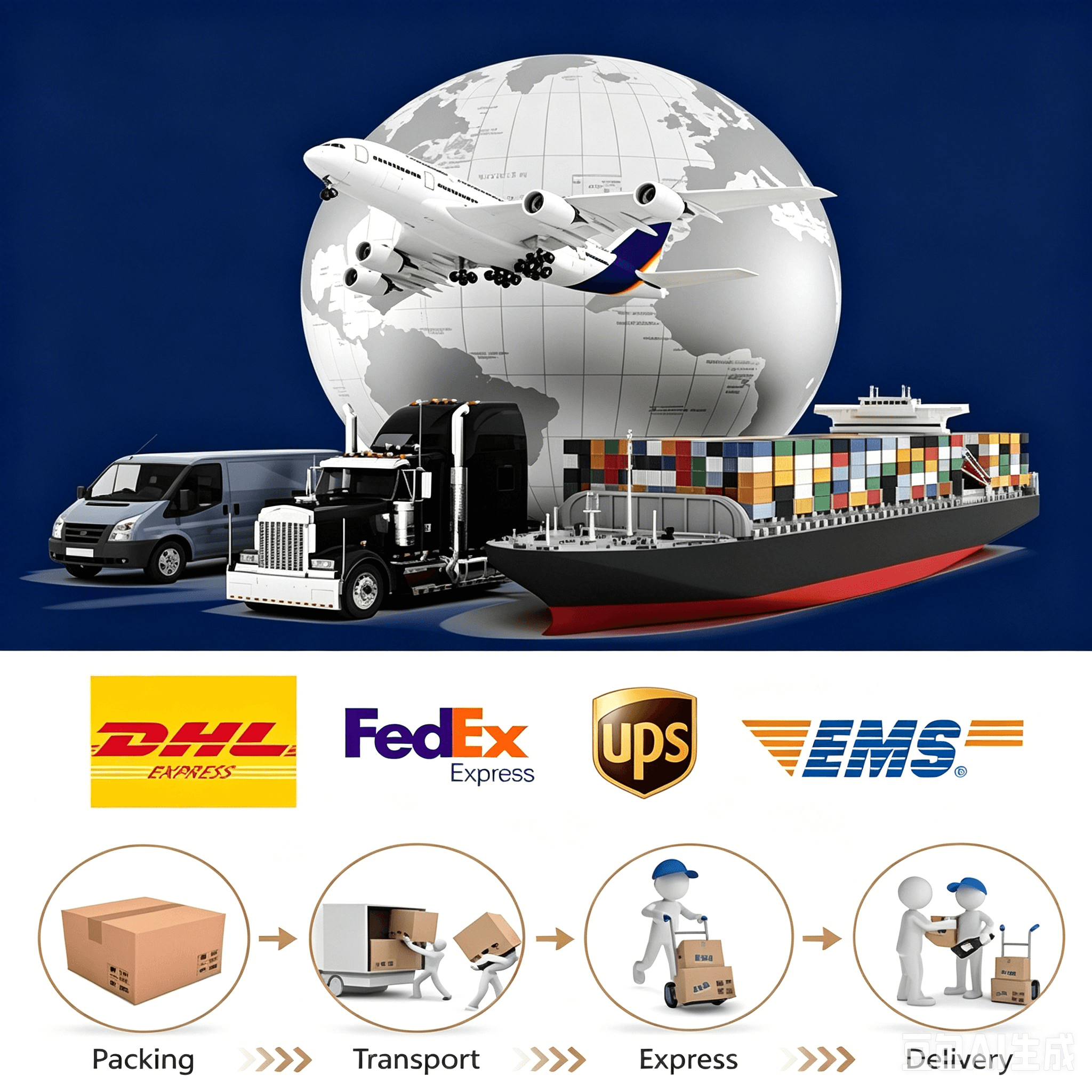 Global electronic component supply chain